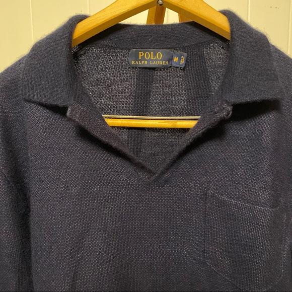 Ralph Lauren Cashmere Polo Sweater - Picture 4 of 4